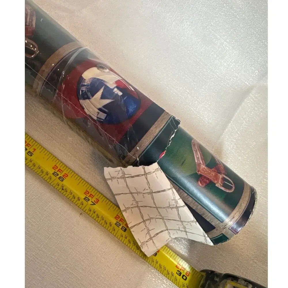 Texas Holiday Christmas Wrapping Paper 100 sqft  30” long sealed- slight tear
